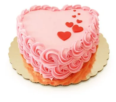 Classic heart Cake