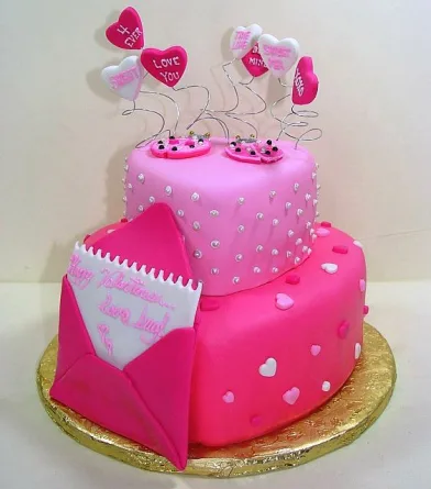 Letter of love Cake