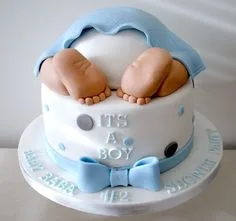 Baby cute Shower Cake