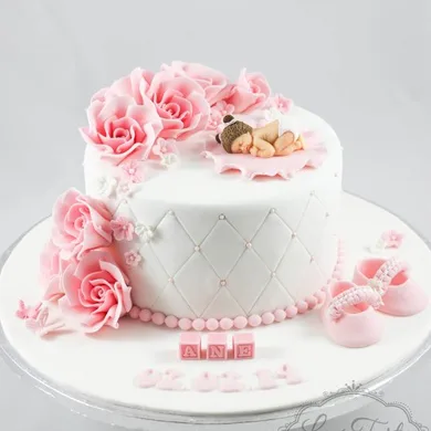 Flower Baby Cake