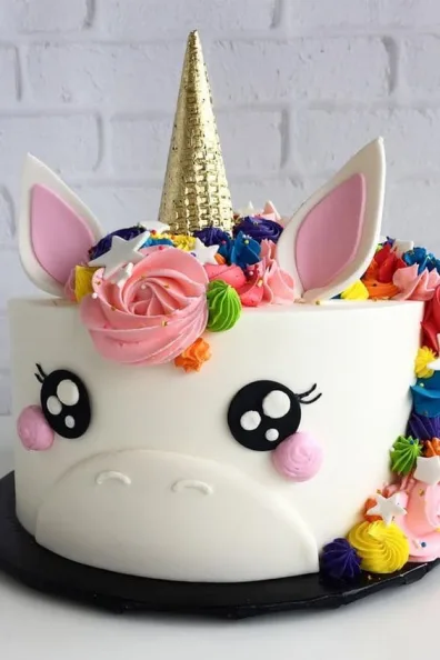 Unicorn Shape Cake