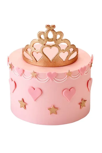 Heart Princess Cake