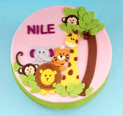Pink Pig Cake