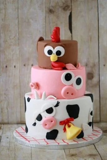 Animal Party Cake