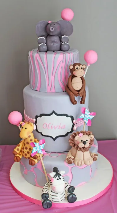 Farm Animals Cake