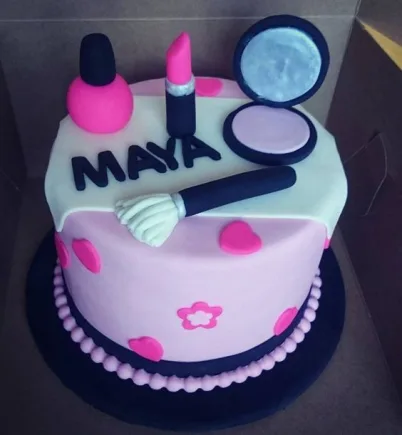 Classy Make Up Cake