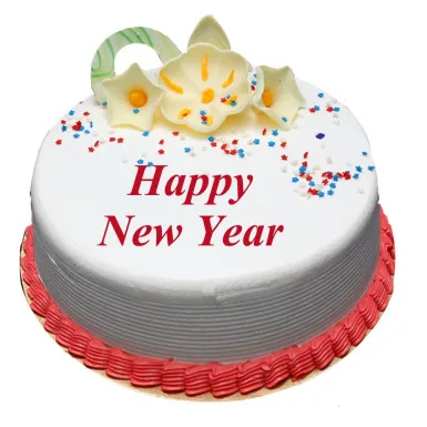 White tier New Year Cake