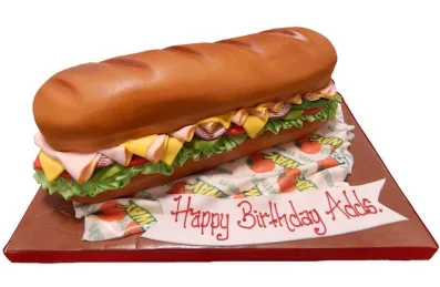 Sub Sandwich Cake