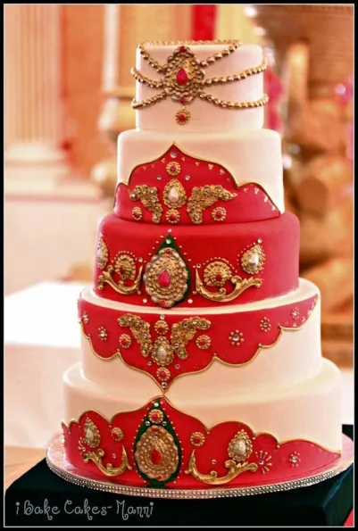 Majestic Indian Cake