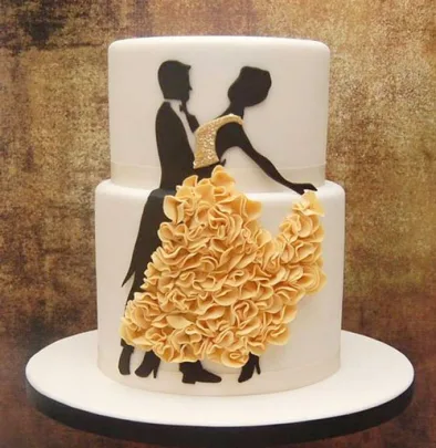 Boy Meets Girl Cake